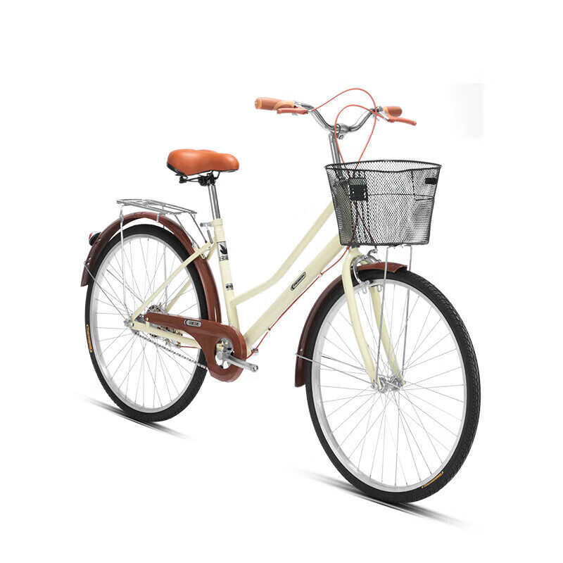 FG FLYING PIGEON Commuter Bicycle, 26-Inch Single-Speed, for Men And Women, Adult And Youth, City Leisure Bike
