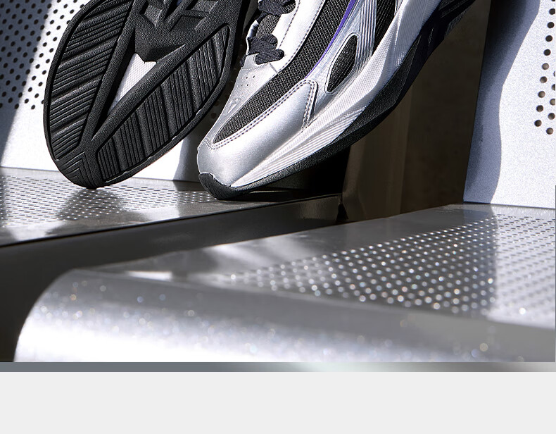 361° Spaceship Men's Sports Shoes Autumn Thick Sole Retro Casual Running Outdoor Cushioning Shoes 672536701-2 25