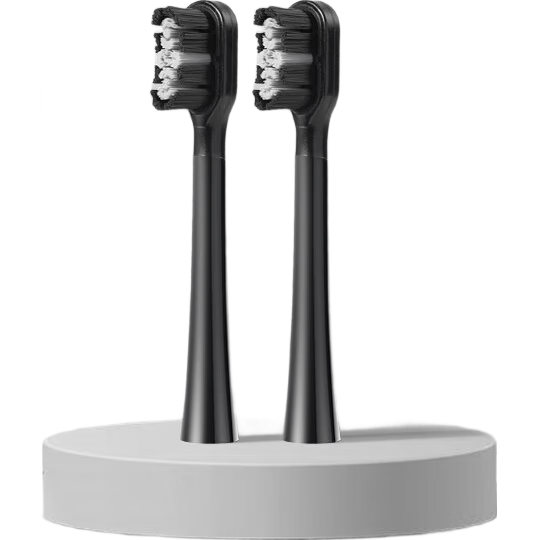Bayer Original Electric Toothbrush Heads i7 Series Model (Opened Packaging No Refund) i7 Black Original Brush Heads 2 Pieces
