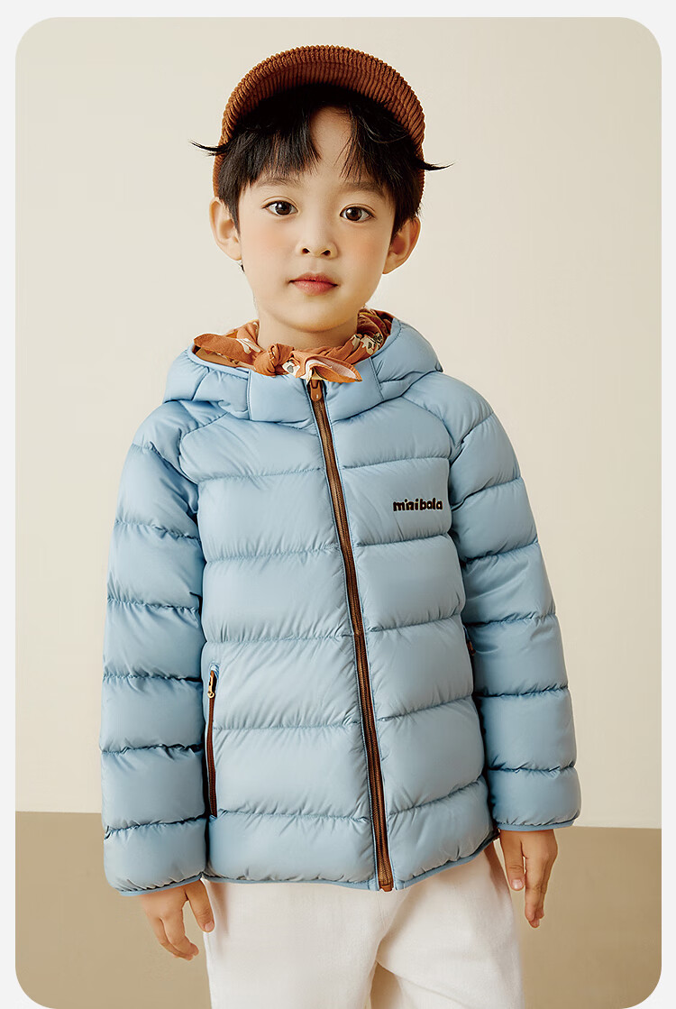 Minibala Kids Unisex Down Vest Waterproof Windproof Warm Sleeveless Jacket 2025 Winter 12