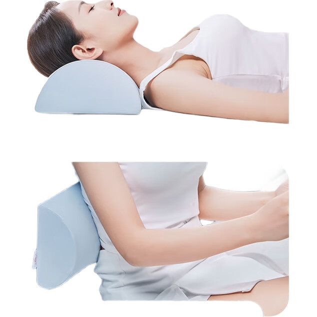 Подушка аэромакс Memory Foam Neck Pillow, полукруглая, 6 см, для шеи и плеч, облачное ощущение