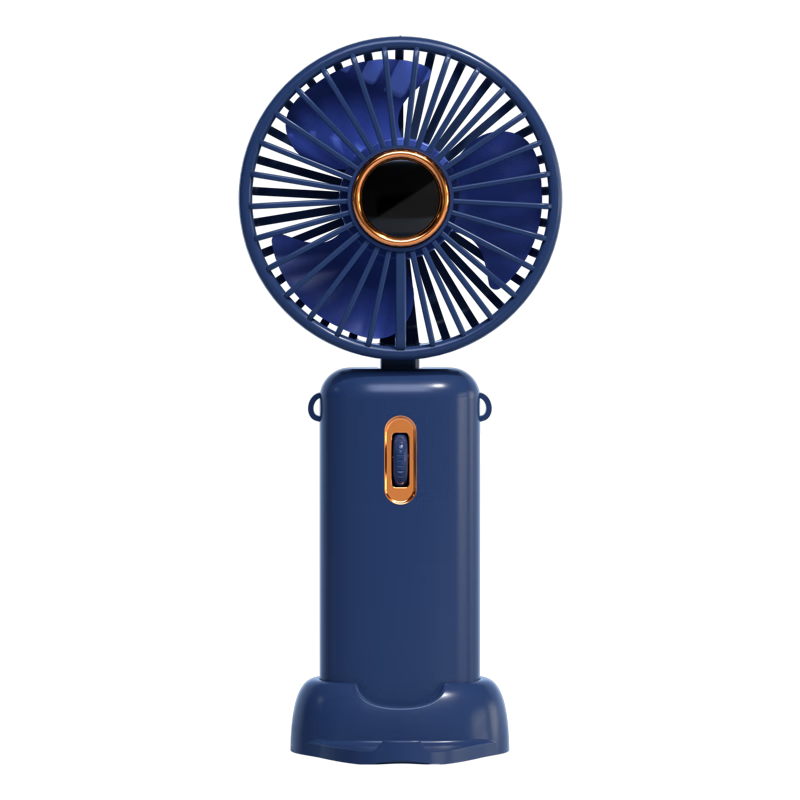 Jinlongxing [100-Speed Cold Air Blast] Handheld Mini Fan, Quiet Desktop Cooling Bladeless Portable USB Rechargeable High-Power Fast Air Gun with Long Battery Life