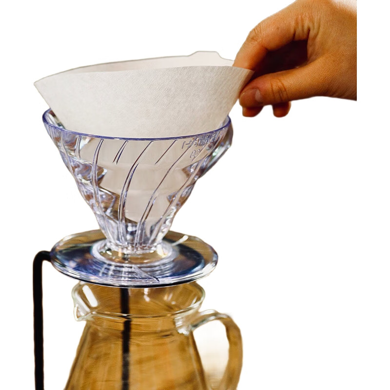 Воронка для заваривания кофе HARIO V60, размер 02, для 1-4 порций, пластиковая, прозрачная