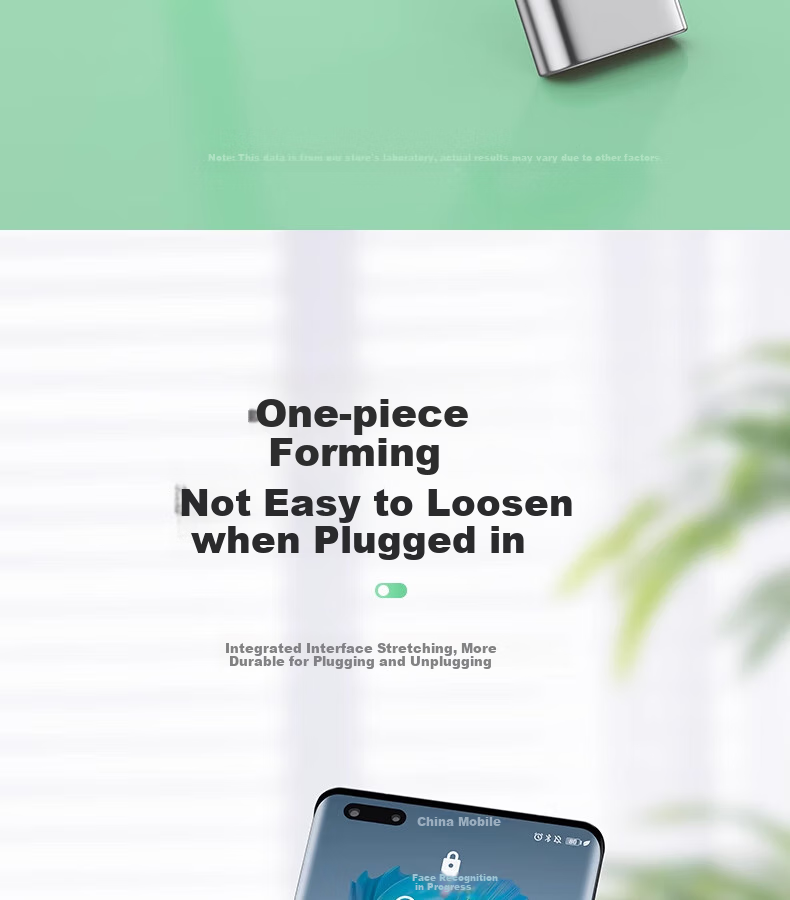 Nengshi Type-C Data Cable, 6A Charging Cable, 100W Fast Charging, Suitable for Huawei, Honor, OPPO, Xiaomi, 66W Android Phones, USB-C Fast Charging Cable, 0.25 Meters White [Two-Pack] 15