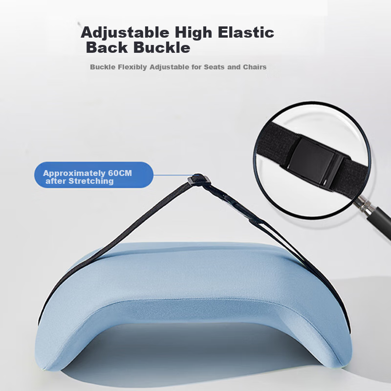 GREAT LIFE Lumbar Support Cushion Back Pillow for Office Chair, Long Sitting, Car Driving, Seat Cushion, Backrest Pillow 4