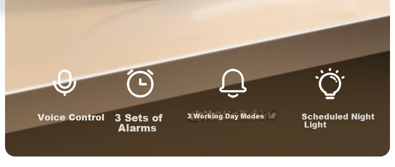 QITE Smart Voice Alarm Clock, 2026 New Model for Students, Wake-Up Device, Electronic Clock, Powerful Alarm for Children, Time Management Tool, Timer, Digital Clock, Birthday Gift 3