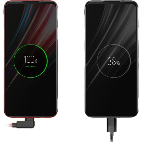 Кабель Trendsetter Type-C to Type-C, 120W/100W, угловой, для быстрой зарядки Red Magic 8/7/7s/6s/pro/5s/5g/3/3s, 1 метр, красный