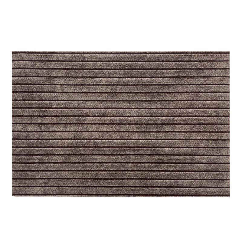 Budisi Seven-Striped Entrance Door Mat, Doormat for Entryway, Cuttable, Simple And Luxurious, Absorbent, Non-Slip Foot Mat, 60*40CM