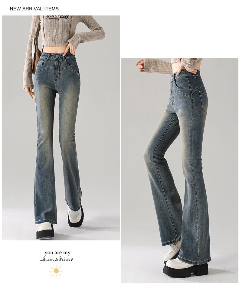 Jeanswest Women's Spring Summer Loose Slim Fit Stretchy Cement Gray High Street Straight Leg Cigarette Pants Cement Gray XL 3