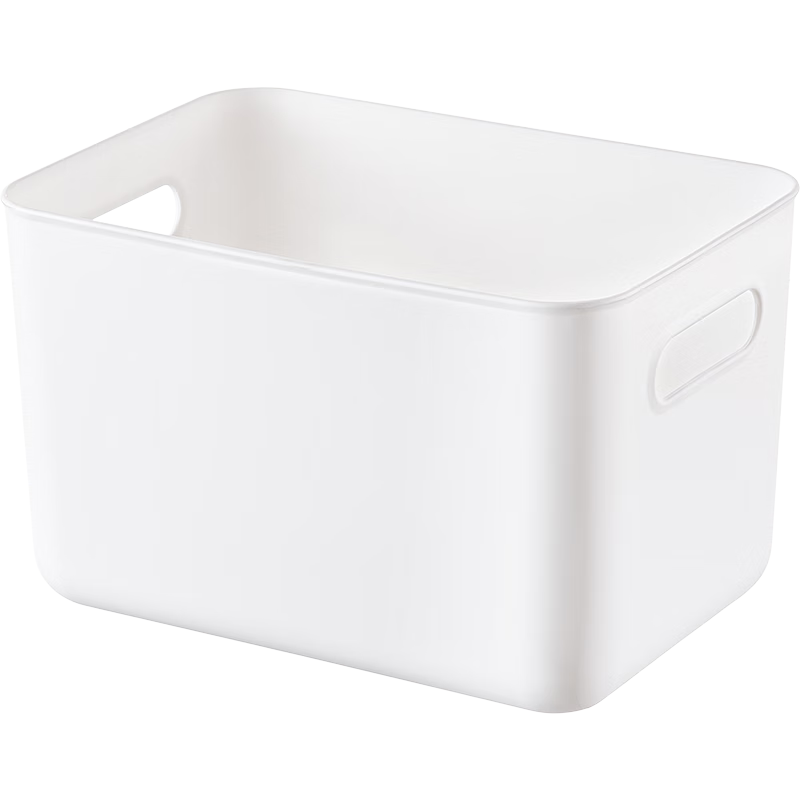JEKO&JEKO Desktop Storage Box, Kitchen Toy Organizer, Office Wardrobe Miscellaneous Item Storage, Bathroom Organizer Basket, Deep Mouth without Lid, Small Size