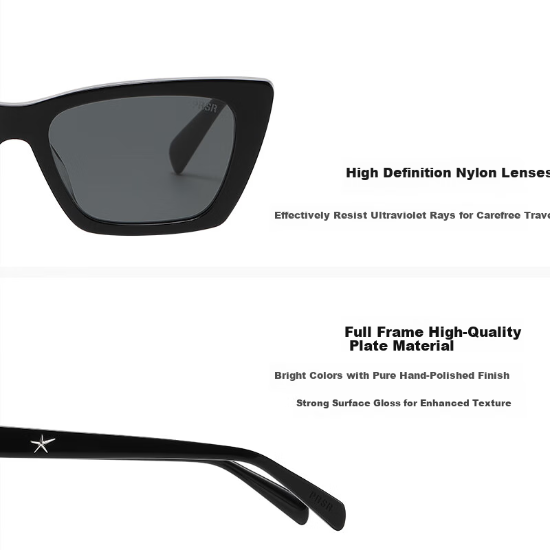Prsr 2025 New Fashion Sunglasses Stylish Face Shape Decoration Sunshade Driving Sunglasses PS3060-B