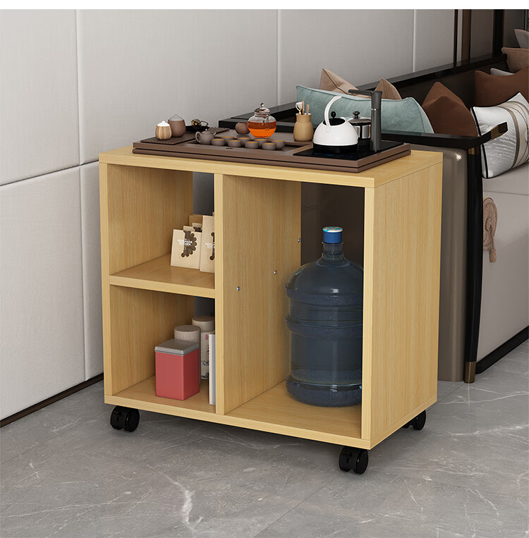 OLENOUFENG Side Table Sofa Side Cabinet Living Room Small Tea Table Movable Tea Stand Simple Tea Desk Bedside Cabinet Side Cabinet 1