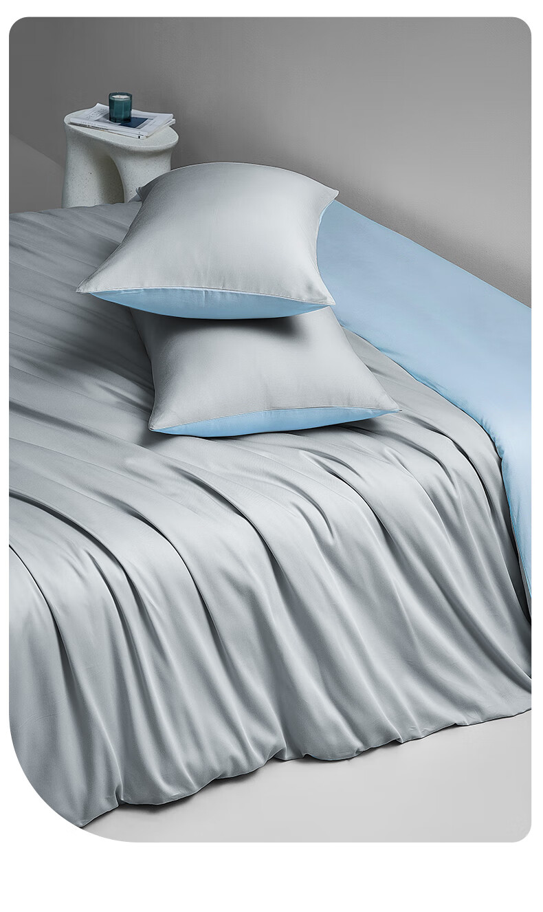 Lafufeier Antibacterial Class A 100% Pure Cotton Bedding Set for Students' Dormitory, Xinjiang Long-Staple Cotton, for 1.5/1.8 Meter Bed, 200*230cm 1