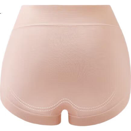 Женские трусы Guniangjia Xinjiang Long-Staple Cotton High-Waist Underwear, с легкой коррекцией живота, удлиненной ластовицей, антибактериальные, бесшовные, с высокой эластичностью, комфортные трусы большого размера