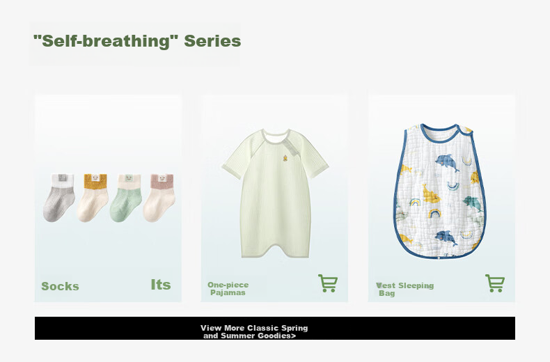 Beitaisi Baby Sleepwear, Summer New Thin Pure Cotton Children's Home Sleep Dress, Three-Quarter Sleeve Baby Robe 1