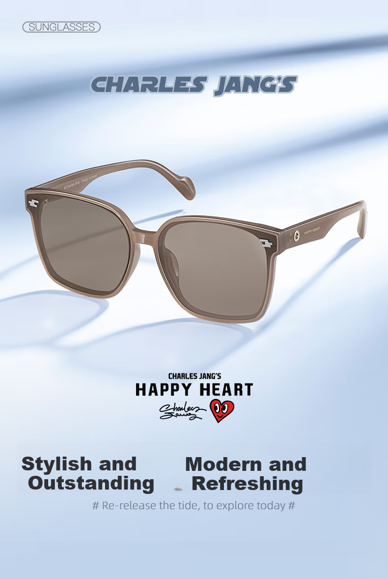 Chaersitaoxin Polarized Sunglasses for Men And Women, Large Frame Sunglasses for Driving And Photography, GM Style Glasses And Sunglasses for Women, Black Frame CJ20001 Back to School 1