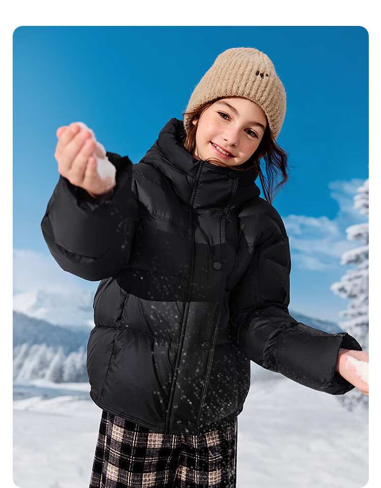 BALABALA balaOne Girls' Down Jacket 2025 Warm Winter Fashion Coat 208425107003 1