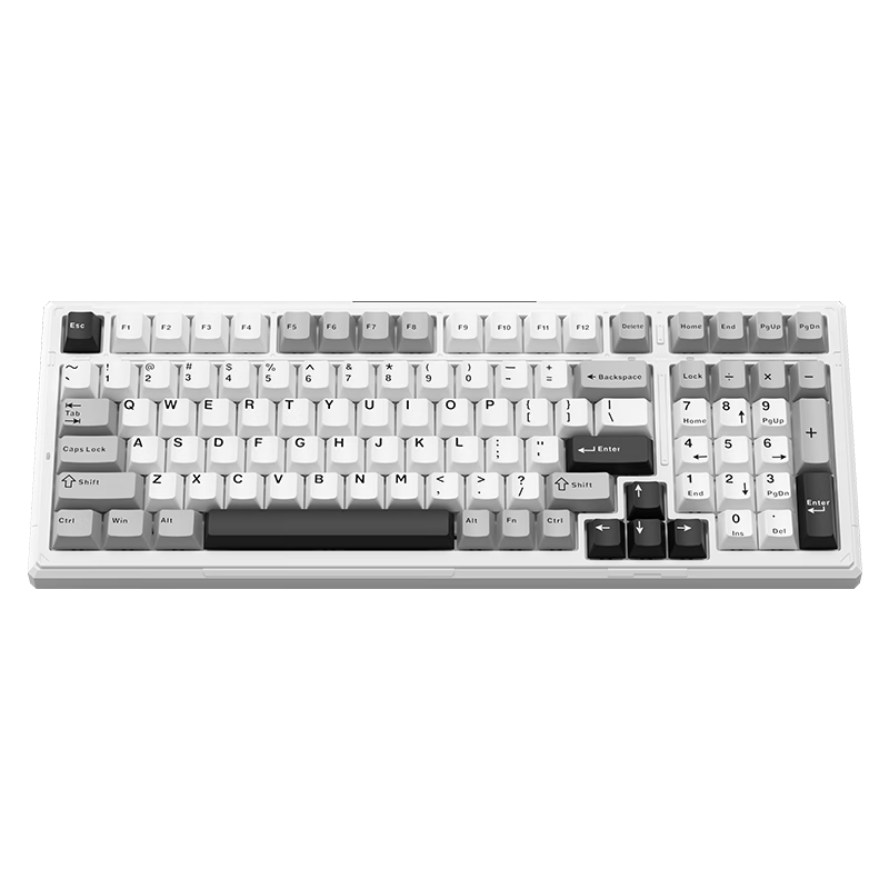 Ikbc K99 Custom Mechanical Keyboard, 99 Keys, E-Sports Gaming Keyboard, Office Typing Feel Good, Tri-Mode Mechanical Keyboard, Gaming Keyboard, Three-Piece Queen Switch