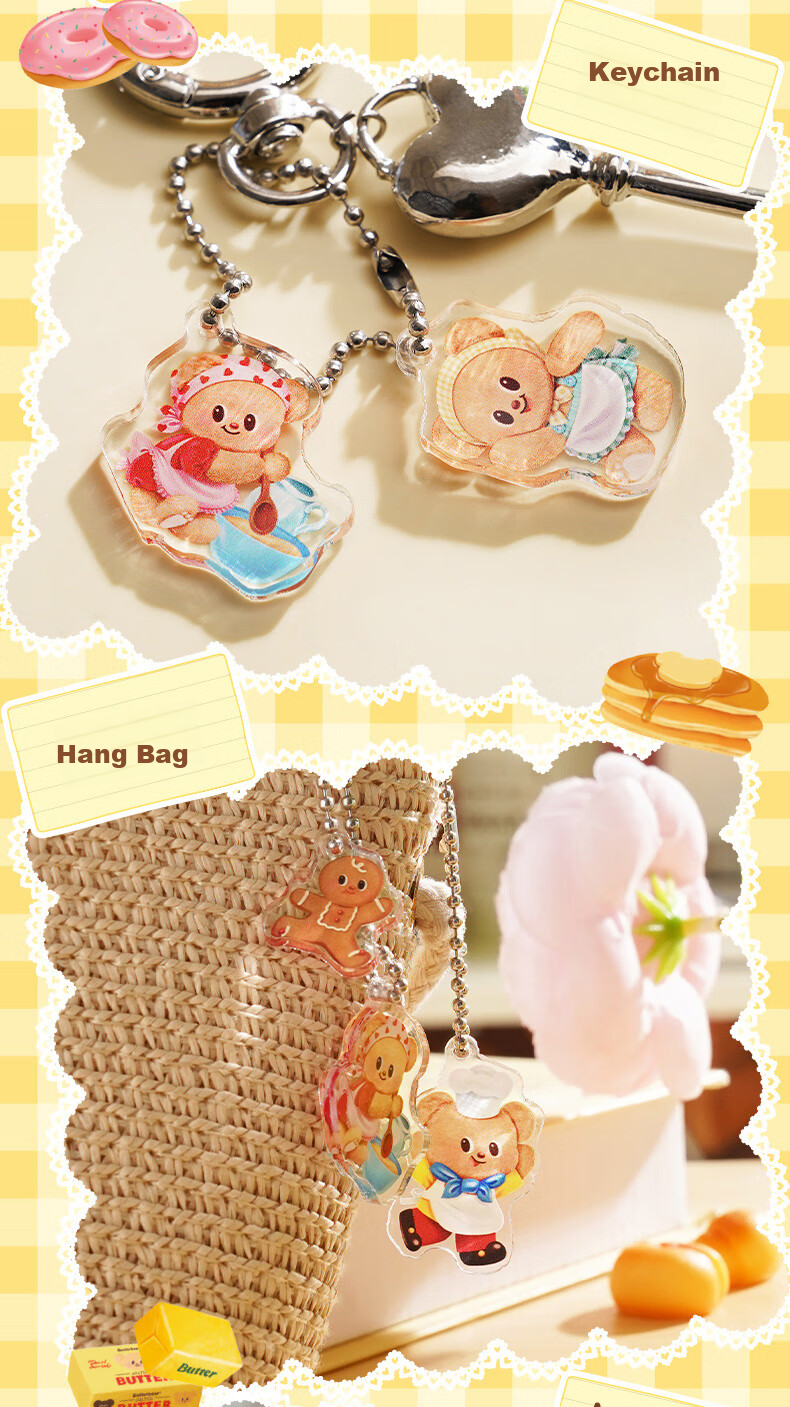 TOI Huiyichuan Puzzle Butter Bear, 32-Piece 3D Ornament, Handmade Toy, Birthday Gift, Bear in Honey Pot 5