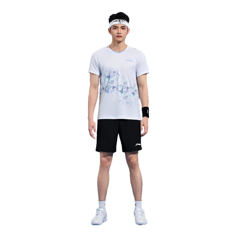 Li-Ning Badminton Outfit, Unisex Competition Set, Two-Piece Club Series Sportswear, Team Uniform
