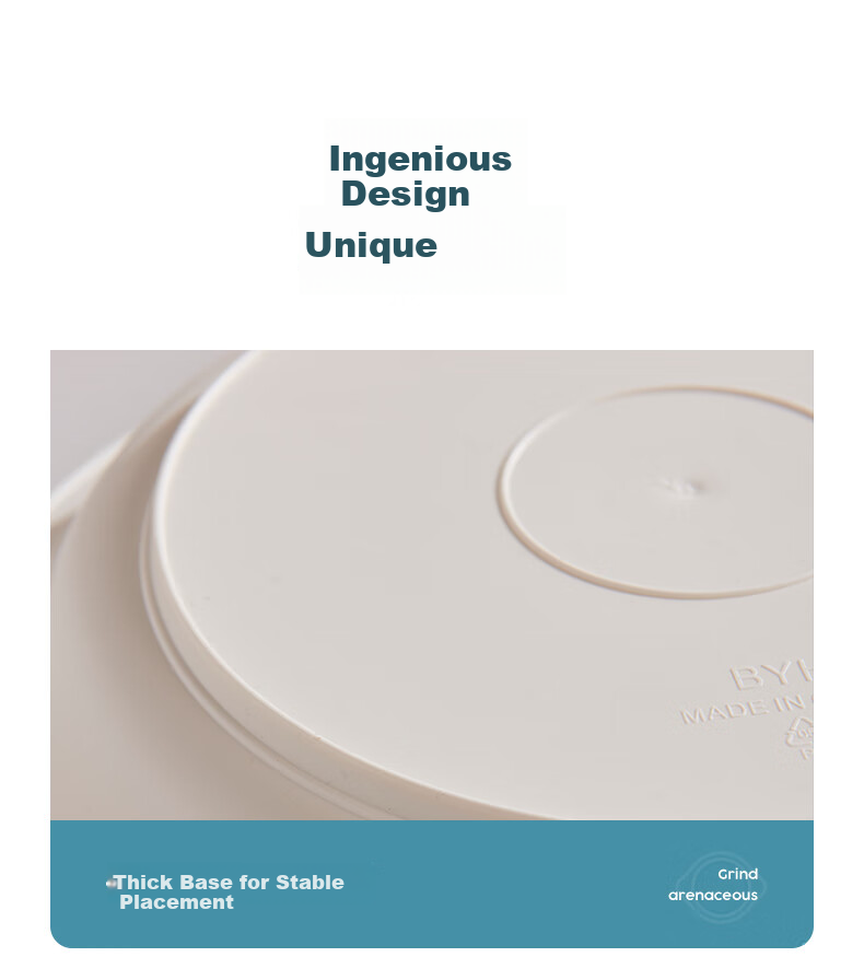 Xingfang Dumpling Plate, Double-Layer Draining Plate, Round Dumpling Plate with Vinegar Dish, Compartmented Snack Plate 9
