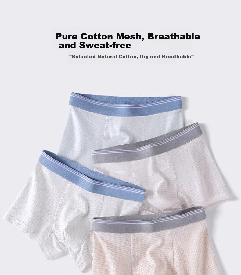 Hzasz Children's Boxer Briefs, Boys' Colorful Cotton Breathable Shorts, Youth Non-Chafing Underwear, Elementary School Students' Pants 1