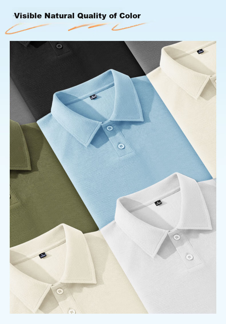 Jeanswest Polo Shirt for Men, Summer Chinese Style National Trend Panda Short-Sleeve Waffle Knit Collared T-Shirt Top C 6