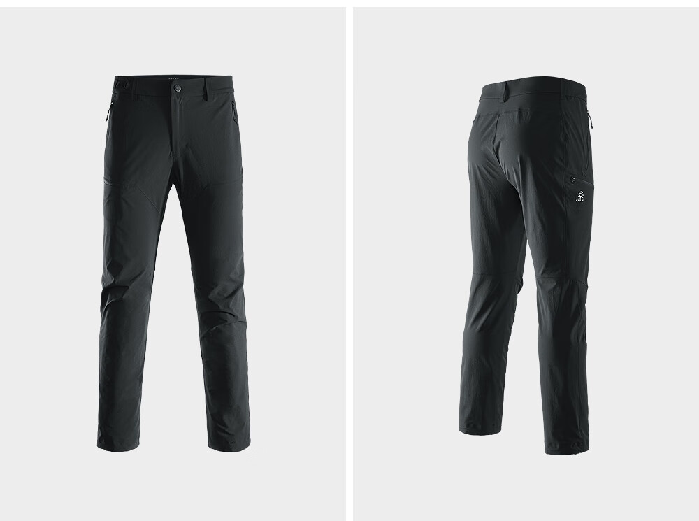 KAILAS T10 Soft Shell Pants for Men, CORDURA Reinforced Wear-Resistant Elastic Breathable Outdoor Hiking Windproof Pants 17