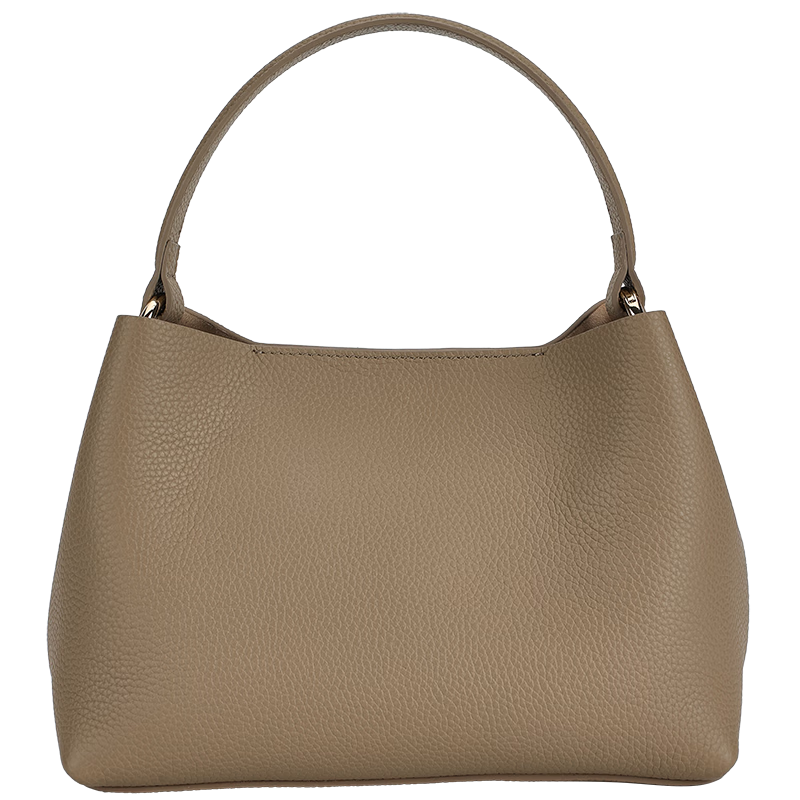 HONGU Women's Handbag, High-Quality Cowhide Leather Shoulder Tote Crossbody Bucket Bag, Large Size, Birthday Gift for Girlfriend