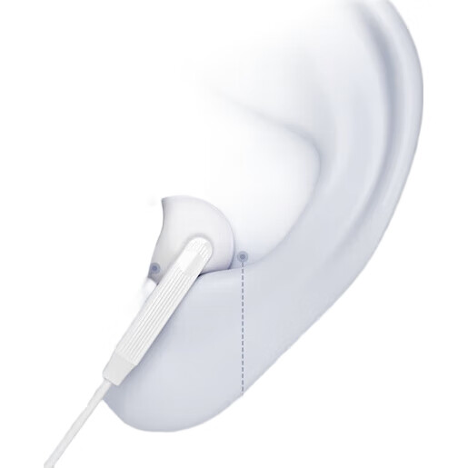 Проводные наушники Fanmu M2 Type-C, белые, для онлайн-конференций, совместимые с Huawei, Xiaomi, OPPO
