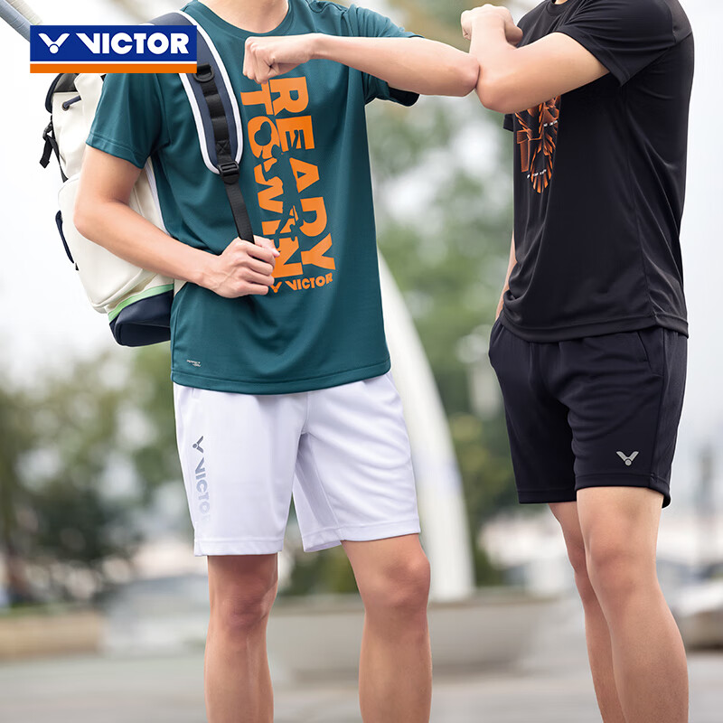 VICTOR Official Flagship Men's Badminton Shorts Sweat-Absorbing Moisture-Wicking Breathable Knitted Sports Pants Professional Competition Training Wear