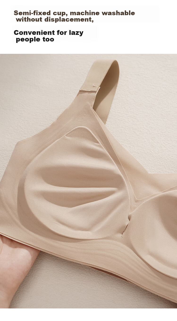 GRACEWELL Invisible Bra for Women, Push-Up And Lift for Small Breasts, Seamless, Anti-Sagging, Side Support Bra 9