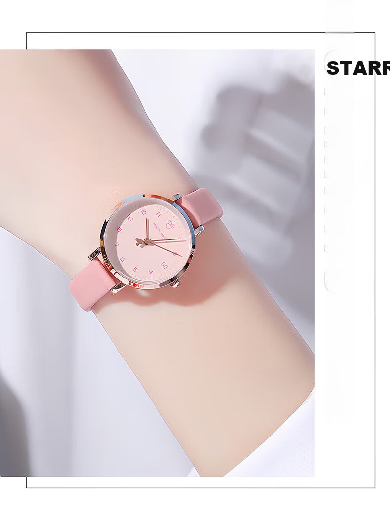 Disney Watch for Women, Students, Elementary School Girls, Children, Middle And High School Students, Back-To Gift, Analog 5