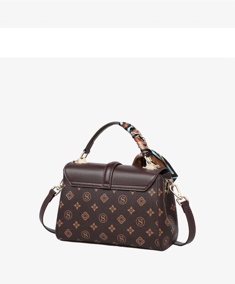 Aiqinghai Handbag, Women's Crossbody Bag, Shoulder Bag, Large Capacity, Light Luxury Brand, Birthday And Mother's Day Gift, Practical Present for Mom 17