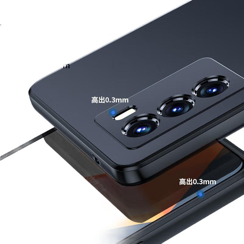 BIAZE Чехол для Vivo IQOO Neo5S, защитный чехол для IQOO Neo5S, полное покрытие, защита от ударов, тонкий, матовый, приятный для кожи, мягкий чехол JK119, черный