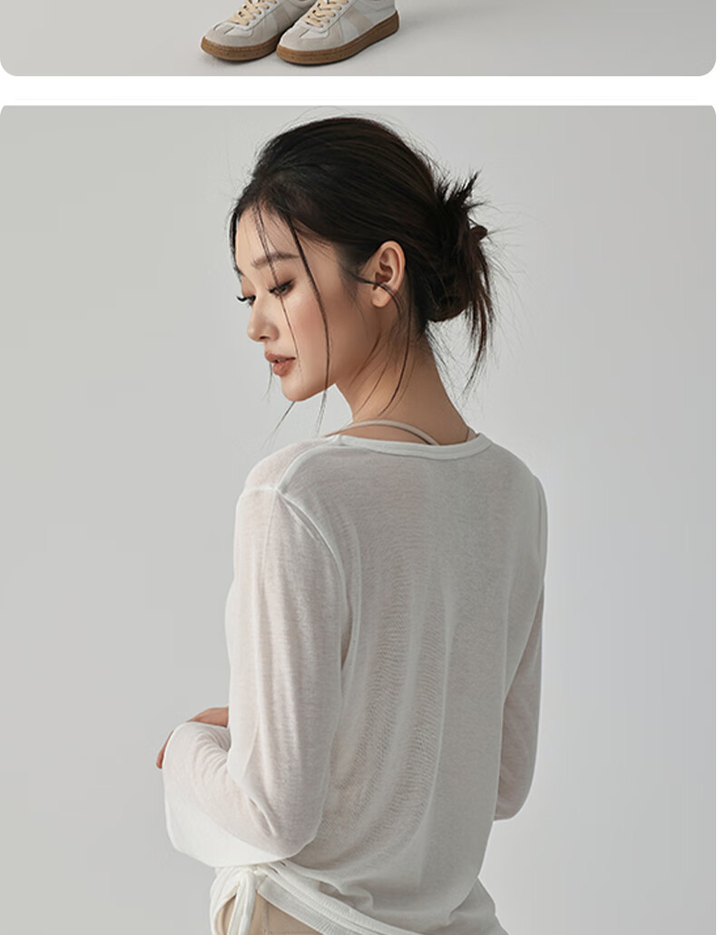 XUEXIMAN New Loose Sports Pullover Women Advanced Professional Training Fitness Pilates Top Quick-Dry Yoga Long Sleeve 12