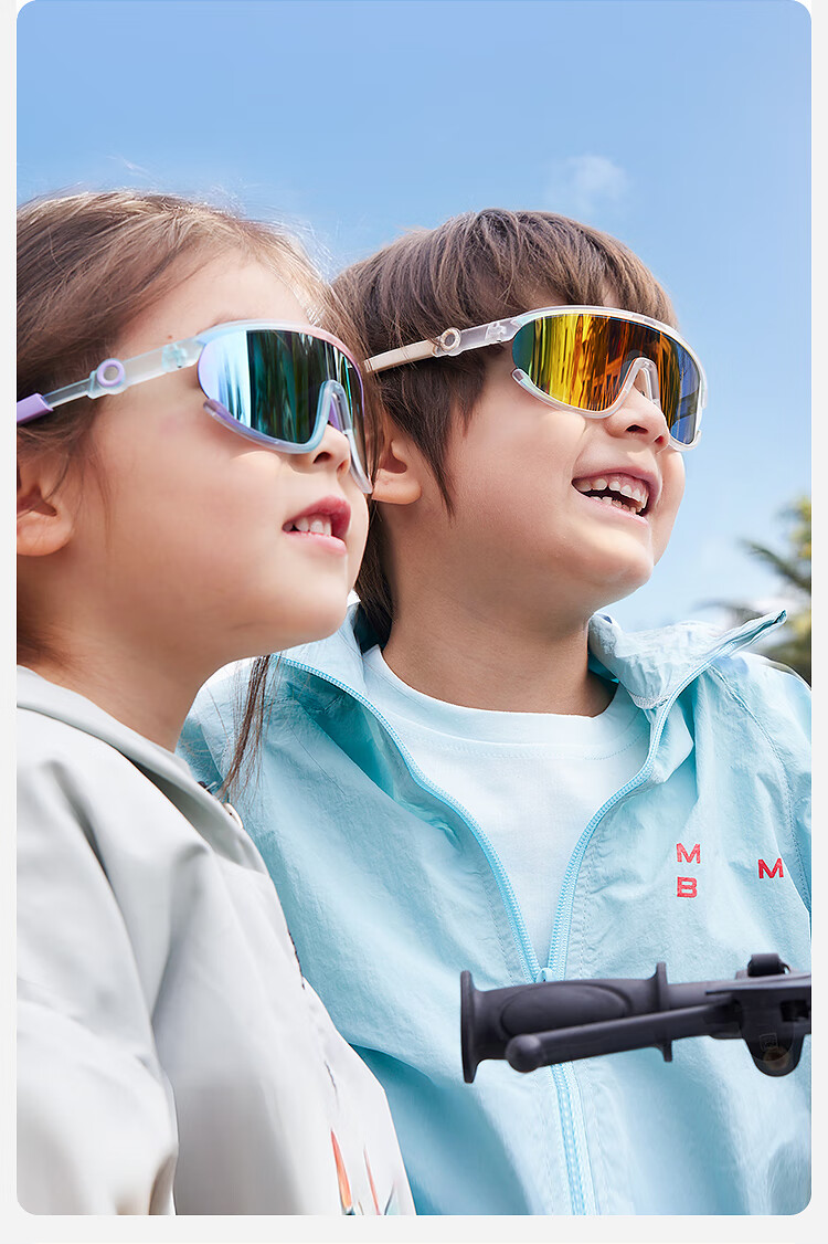 FENCHI Kids Cycling Glasses Windproof UV Protection Running Speed Skating Outdoor Sports Professional Bicycle Goggles Back to School 10