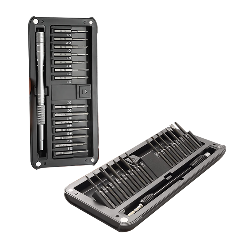 GeeLii 30-In Screwdriver Set, Multifunctional Laptop Disassembly Tool with Phillips, Flathead, And Hex Screwdrivers 9803