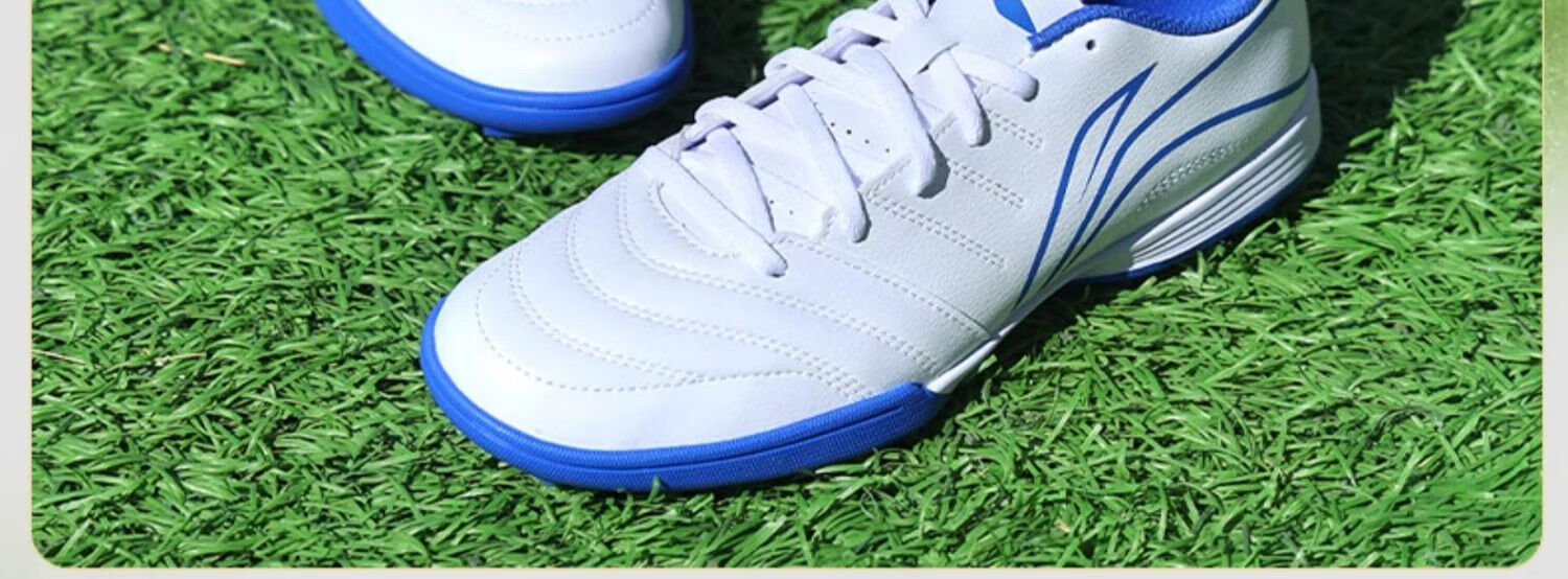 Li-Ning Soccer Shoes for Adults, Men And Women, TF Turf Cleats, Youth And Children's Professional Competition Training Summer Shoes, Non-Slip Cleated Shoes Size 42 19