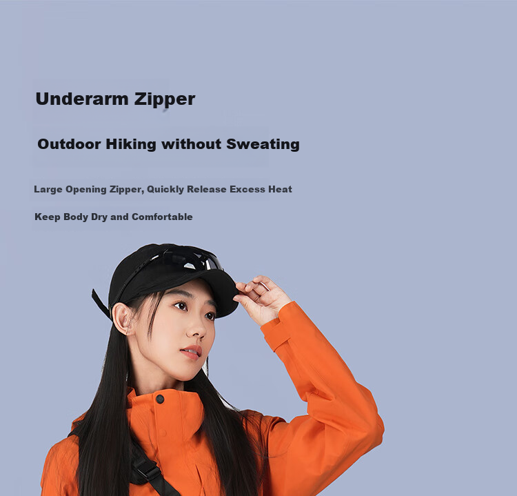 SCALER [Lingfeng] Men's Spring And Summer New Outdoor Breathable Wear-Resistant Mountaineering Hiking Jacket for Women S593 14