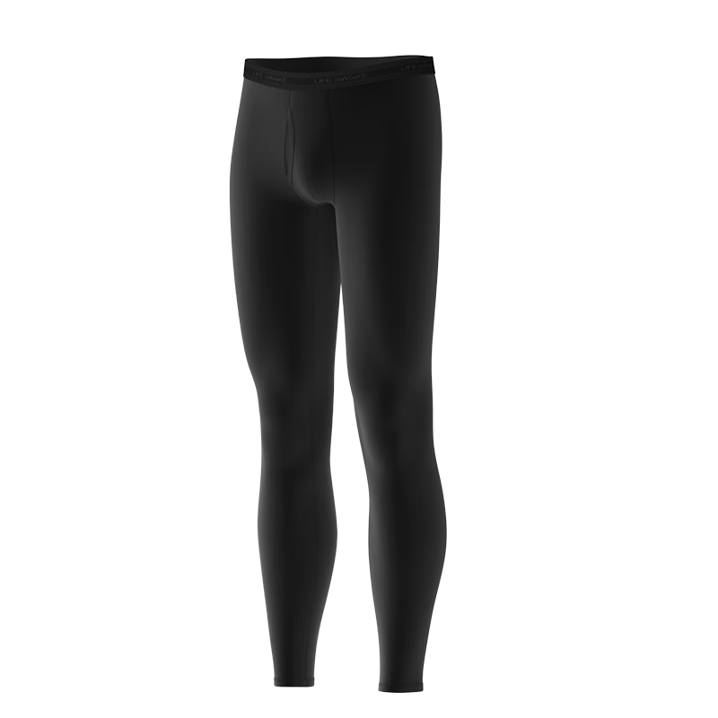 HLA [Xiao Huo Air00001] Men's Thermal Pants Double-Sided Fleece 180g Antibacterial Heating Milk Protein Thin Autumn Trousers 2-Pack