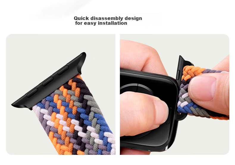 Canghua Apple Watch Ultra Strap, Apple Watch Ultra 4/3 Wild Track Loop Band, IWatch S12/S11/S10/9/8/SE3/Ultra2 Braided Strap 2