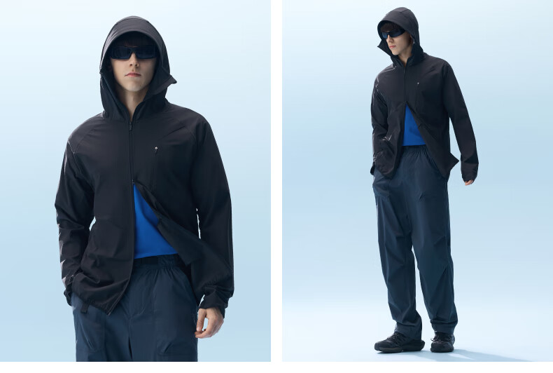 Jiao Nei Liang Pi 302UV Pro Men's Hardcore Sunscreen Jacket UV Protection Summer Ice Silk Thin Skin Jacket 15