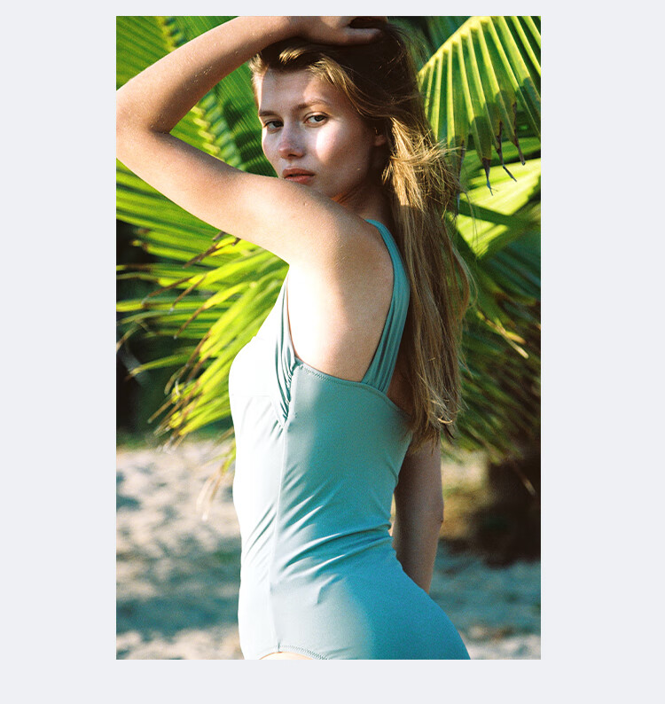 Atlanticbeach 2025 New High-End Hot Spring Swimsuit for Women, Spring And Summer Vacation One-Piece Swimwear, Tummy Control, Slimming, Sexy And Elegant 4