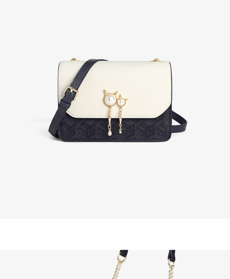 Aiqinghai Crossbody Bag, Women's Handbag, Cowhide Small Square Bag, Niche Luxury Brand, Birthday And Mother's Day Gift, Practical Present for Mom 6