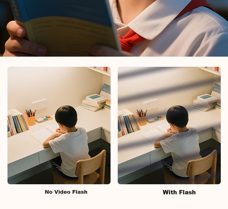 Panasonic Eye-Care LED Desk Lamp No Blue Light Hazard Children's Student Study Lamp White K10-C 7