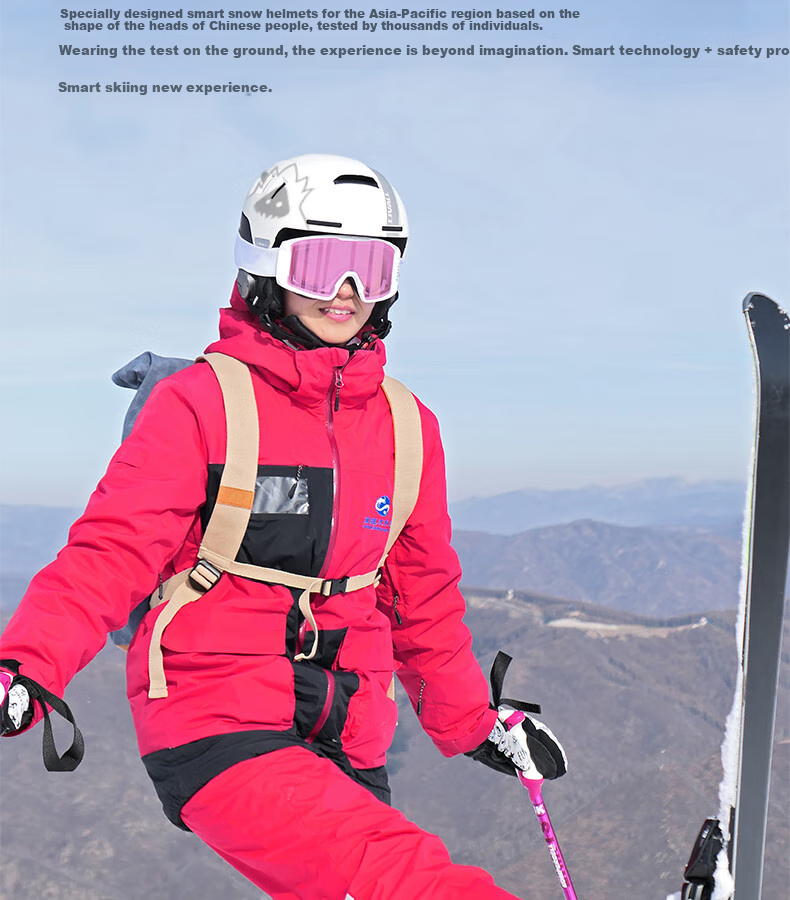 LIVALL Smart Ski Helmet, Single And Double Board Protective Gear, Warm And Cold-Resistant, Skiing Sports Equipment for Men And Women, Asian Version RS1 White 5