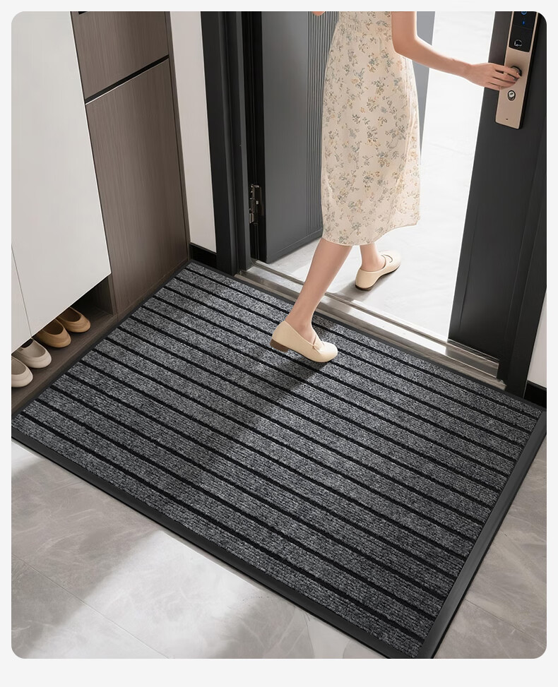 Huaxu Entrance Door Mat Home Floor Mat Hotel Welcome Absorbent Non-Slip Large Customizable Doormat 22