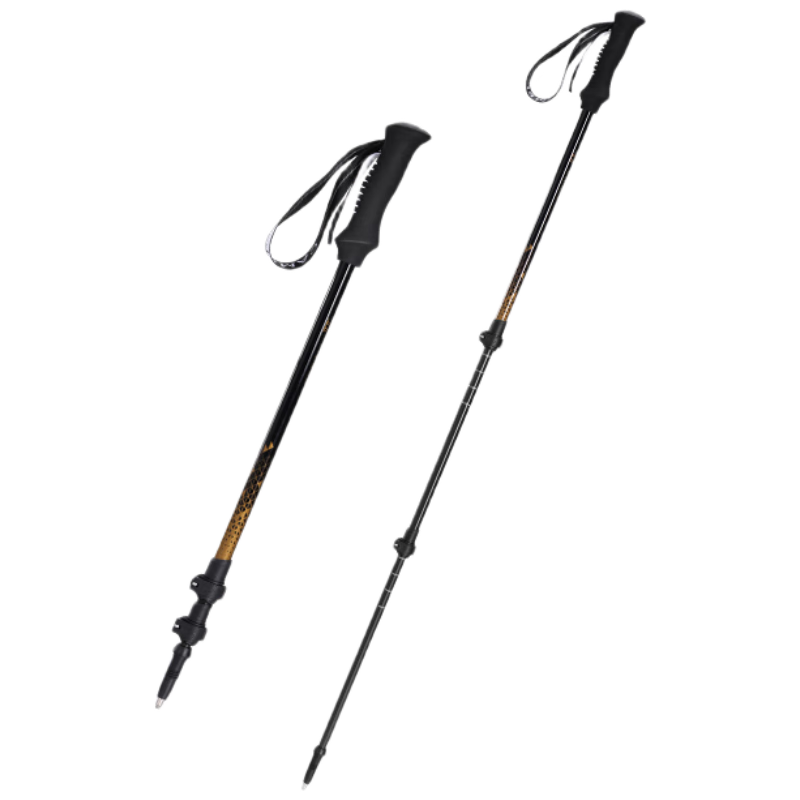 CAMEL Professional Outdoor Trekking Pole Adjustable Hiking Stick Anti-Slip Anti-Fall Cane for Men and Women 4019