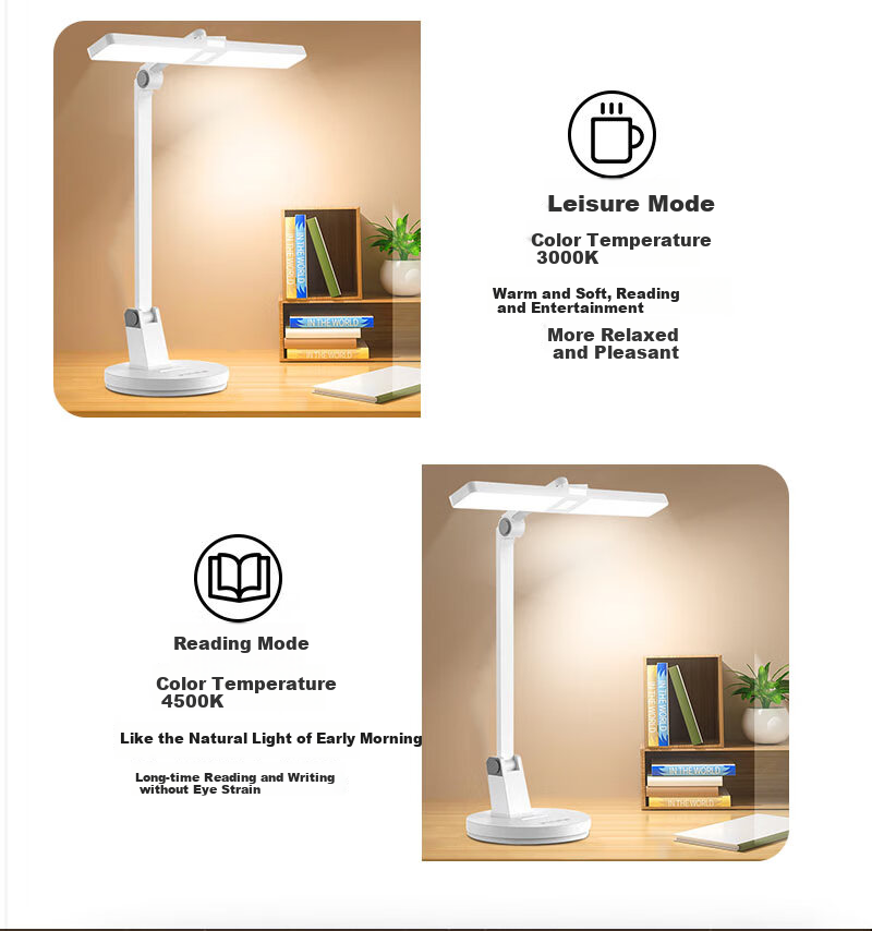 Jianguangyi Desk Lamp Eye Protection Study-Specific Anti-Nearsightedness Student Desk Children Writing Homework New Plug-In Model Desk Lamp 2025 7